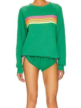 Aviator Nation Green Sweat Set
Bottom and Top are both XS
